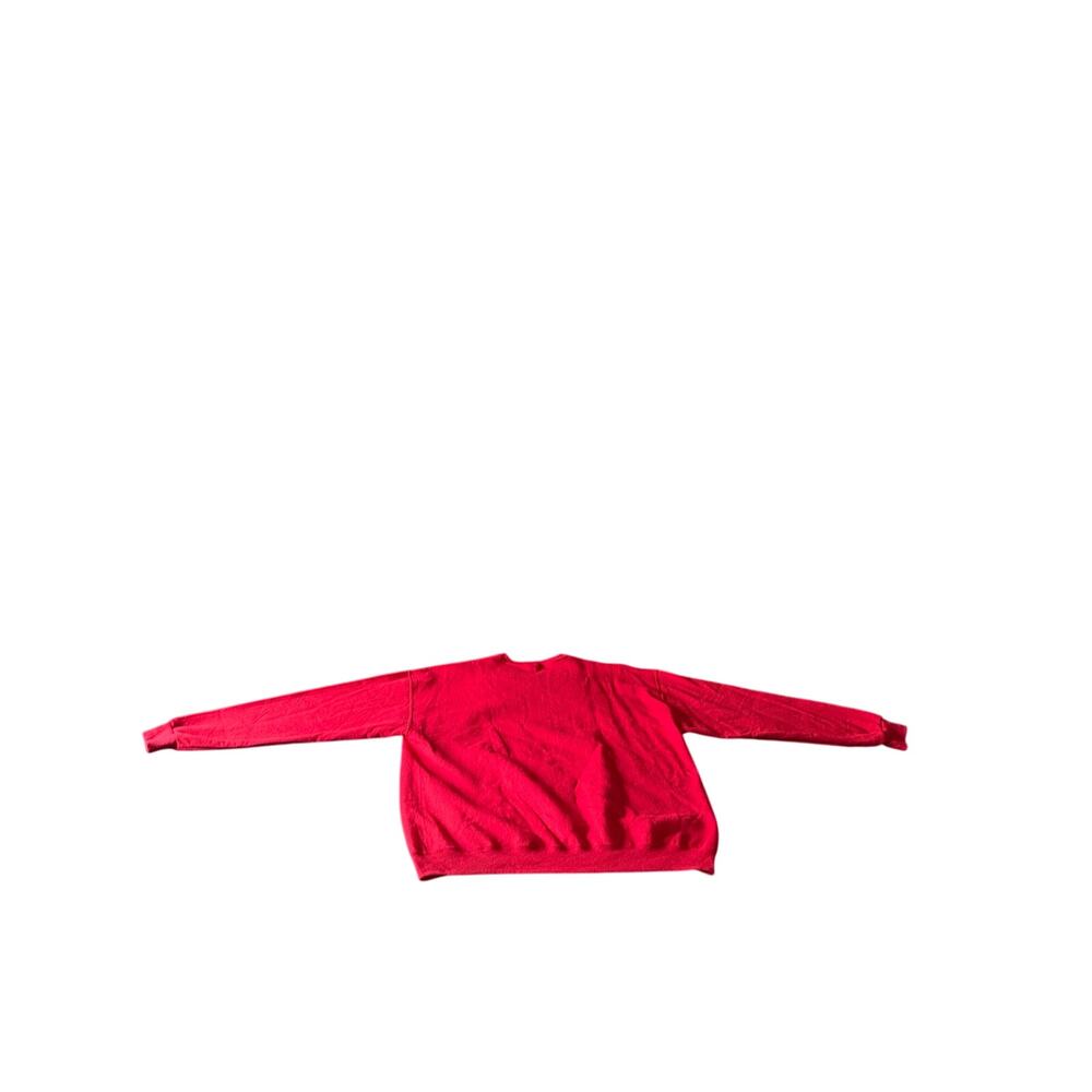 Elf Movie Santa! Buddy The Elf Red Christmas Sweatshirt Jerzees 2XL - Picture 3 of 6